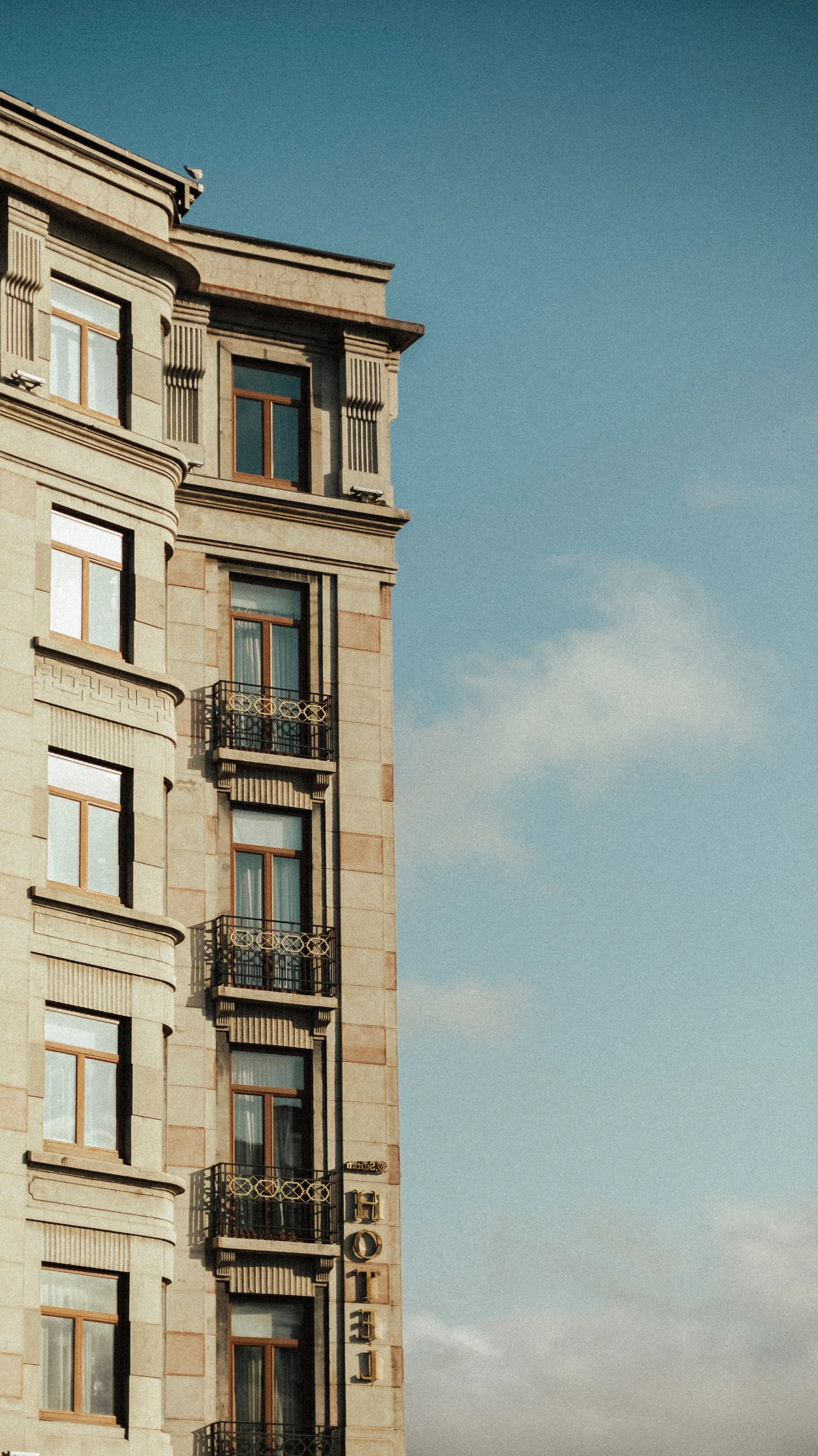Edificio histórico del hotel